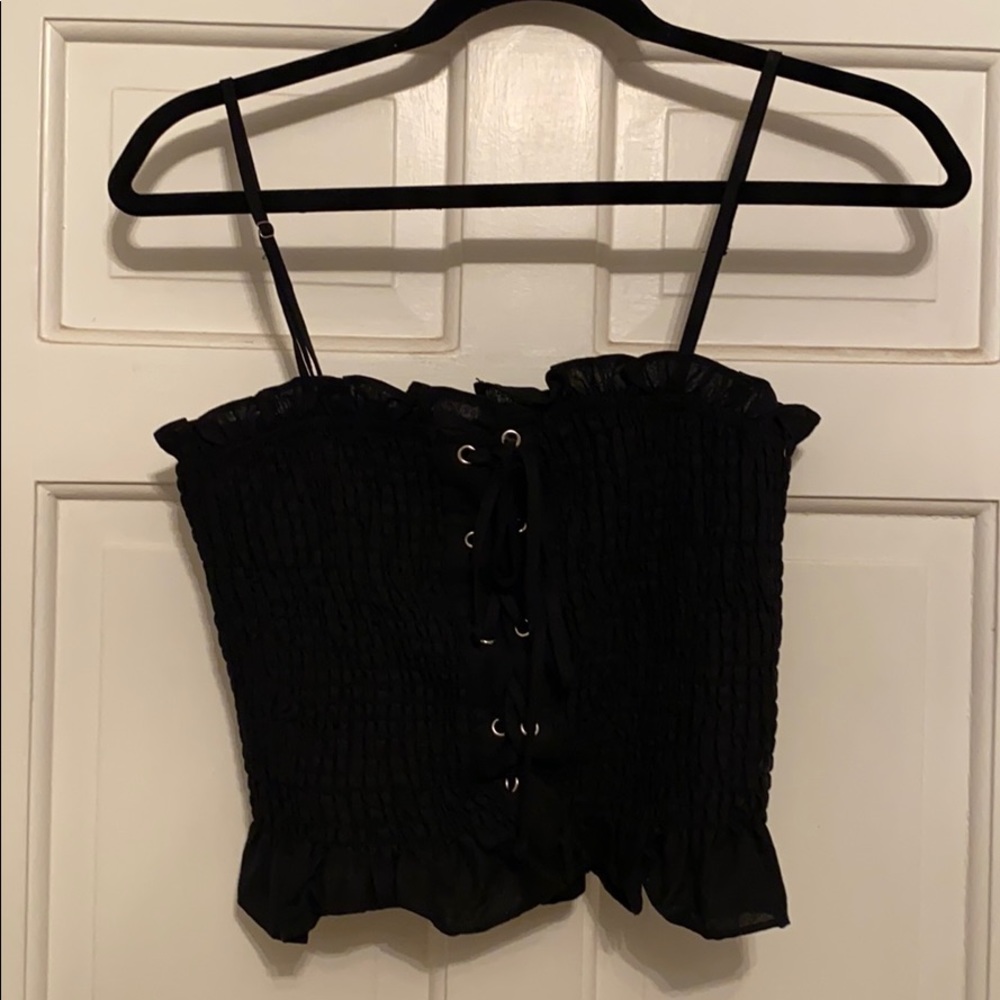 Pitaya Black Crop Top